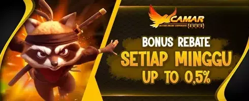 Cashback & Rebate Slot Mingguan promotion banner